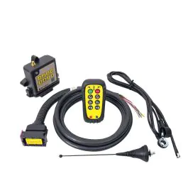 Radiostyrning med handkontroll och mottagare