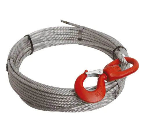 vajer med svirvelkrok