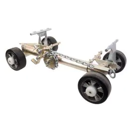 Dolly från Schöberl att sätta på ett hjul på en personbil