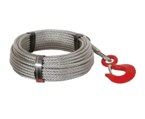 Stålvajer med säkerhetsskrok