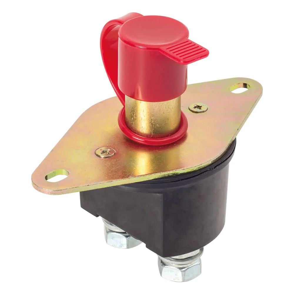 Frånskiljare, nödstopp