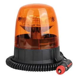 Varningsljus som får ström via cigaretttändaruttaget