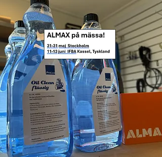 Almax på mässa